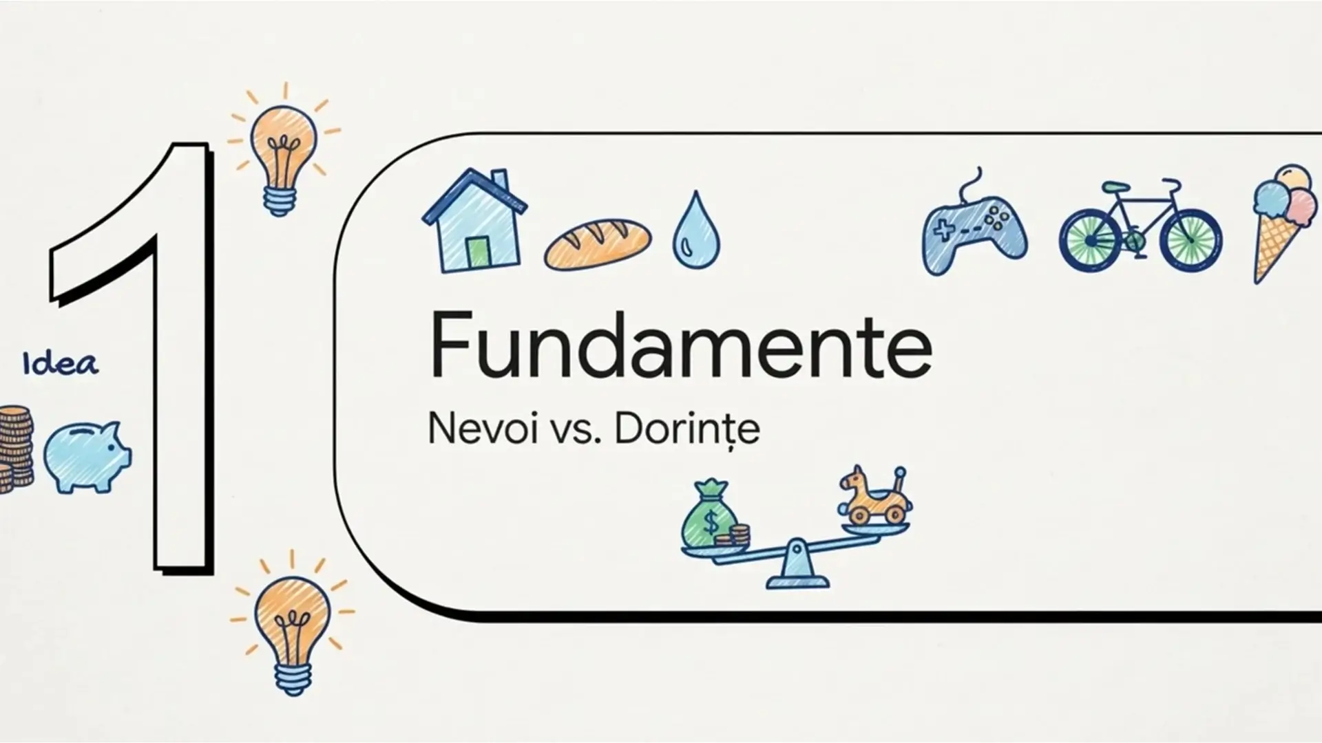 Fundamente - Nevoi vs Dorințe